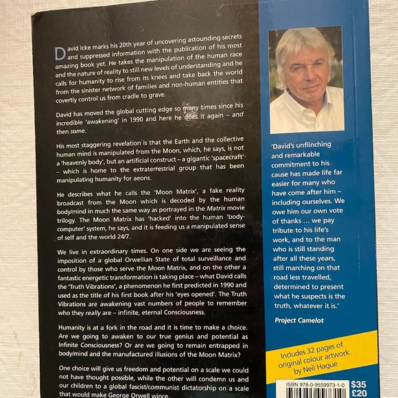 PAPERBACK "HUMAN RACE GET OFF YOUR KNEES'  THE LION SLEEPS NO MORE BY DAVID IKE - Picture 2 of 6